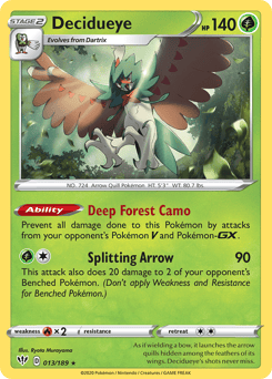 Decidueye – Rare Holo