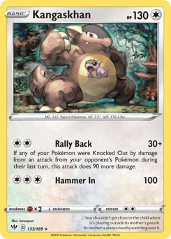 Kangaskhan – Rare Holo