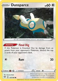 Dunsparce – Common