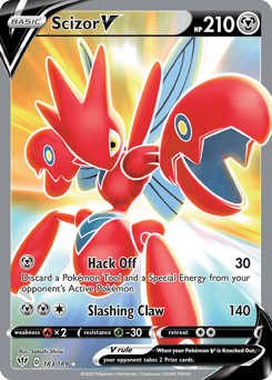 Scizor V – Rare Ultra