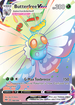 Butterfree VMAX – Rare Rainbow