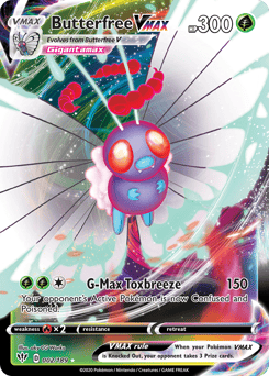 Butterfree VMAX – Rare Holo VMAX
