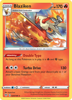 Blaziken – Rare Holo