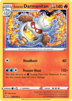 Galarian Darmanitan – Rare