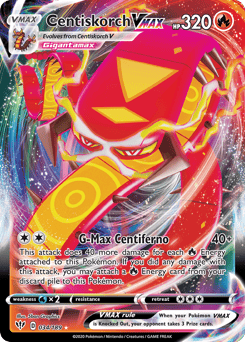 Centiskorch VMAX – Rare Holo VMAX