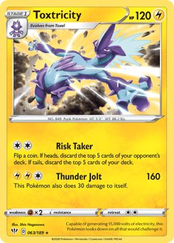 Toxtricity – Rare Holo
