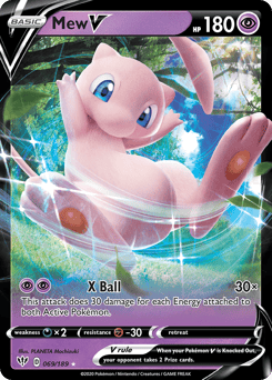 Mew V – Rare Holo V