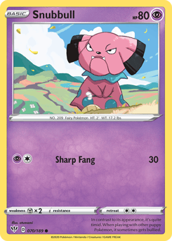 Snubbull – Common