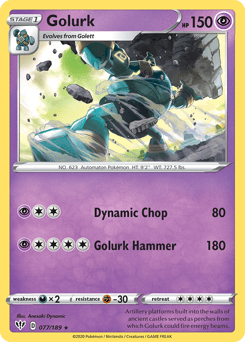 Golurk – Rare