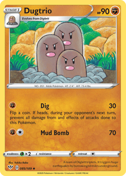 Dugtrio – Uncommon