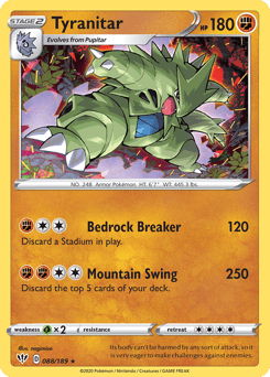 Tyranitar – Rare Holo