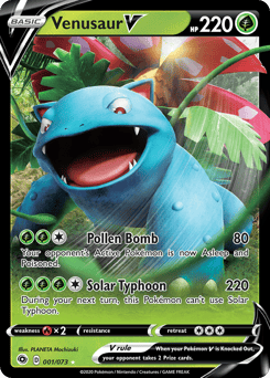 Venusaur V – Rare Holo V – Champion's Path