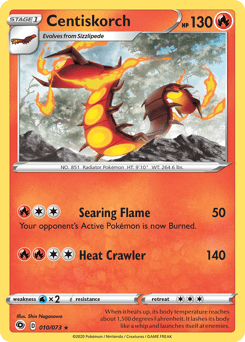 Centiskorch – Rare Holo