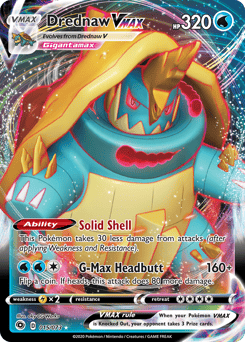 Drednaw VMAX – Rare Holo VMAX
