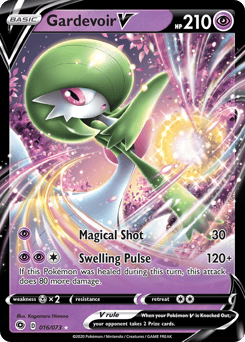 Gardevoir V – Rare Holo V
