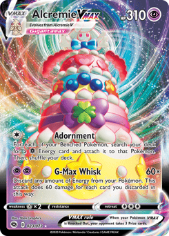 Alcremie VMAX – Rare Holo VMAX