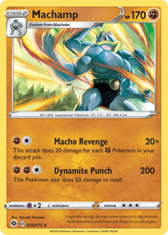 Machamp – Rare Holo