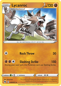 Lycanroc – Rare Holo