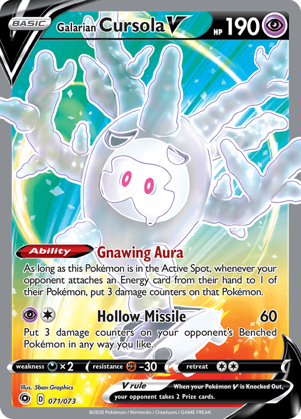 Galarian Cursola V – Champion's Path