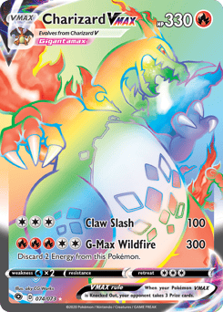 Charizard VMAX – Rare Rainbow