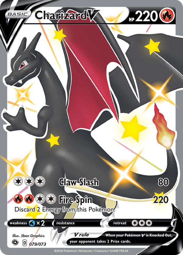 Charizard V – Rare Secret – Champion's Path