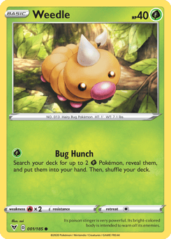 Weedle – Common – Vivid Voltage