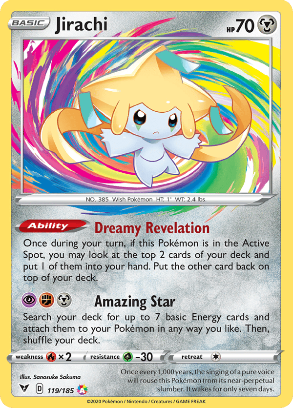 Jirachi – Amazing Rare – Vivid Voltage