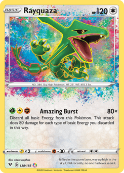 Rayquaza – Amazing Rare