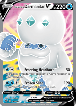Galarian Darmanitan V – Rare Ultra