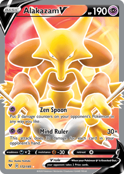 Alakazam V – Rare Ultra