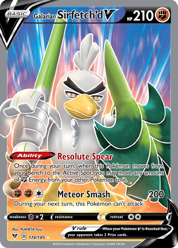 Galarian Sirfetch'd V – Vivid Voltage