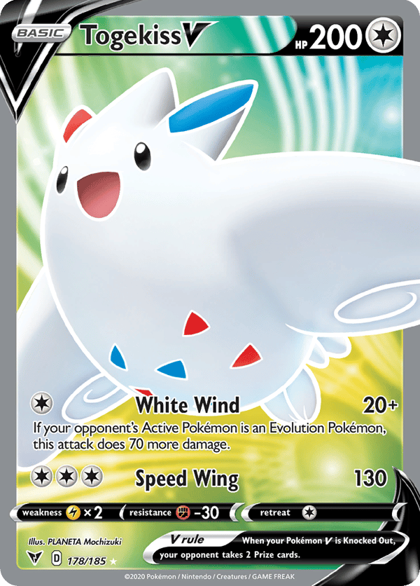 Togekiss V – Rare Ultra – Vivid Voltage