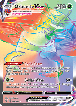 Orbeetle VMAX – Rare Rainbow