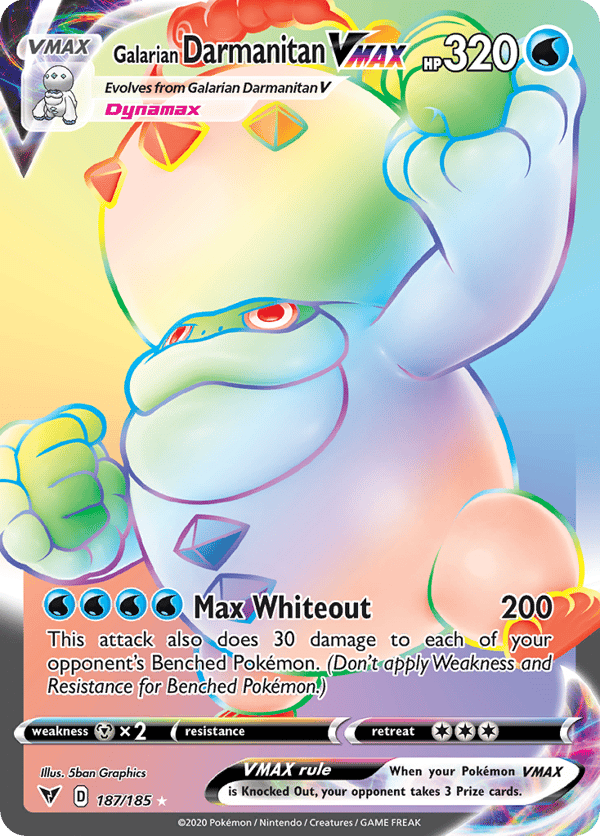 Galarian Darmanitan VMAX – Vivid Voltage