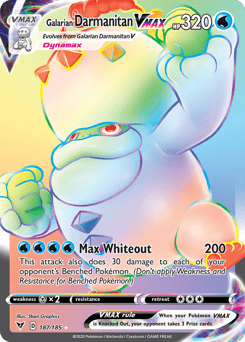 Galarian Darmanitan VMAX – Rare Rainbow