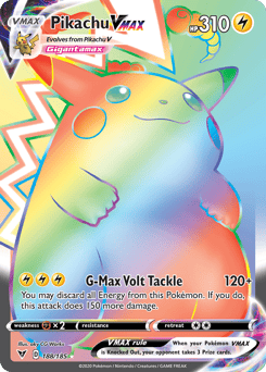 Pikachu VMAX – Rare Rainbow