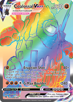 Coalossal VMAX – Rare Rainbow
