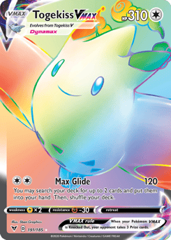 Togekiss VMAX – Rare Rainbow