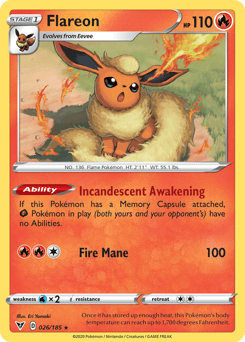 Flareon – Rare – Vivid Voltage