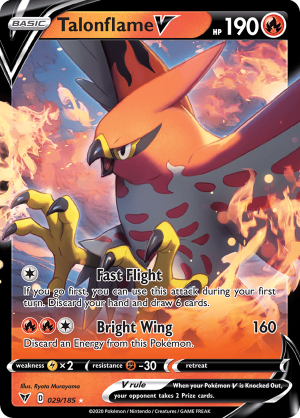 Talonflame V – Vivid Voltage