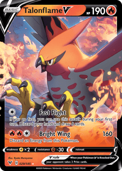 Talonflame V – Rare Holo V