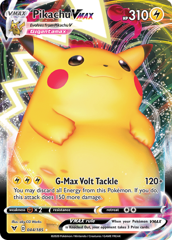 Pikachu VMAX – Rare Holo VMAX – Vivid Voltage