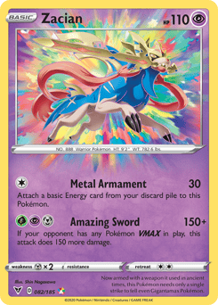 Zacian – Amazing Rare