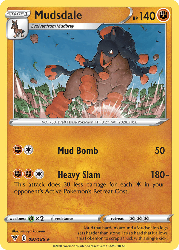 Mudsdale – Rare – Vivid Voltage