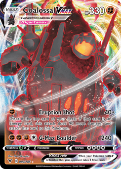 Coalossal VMAX – Rare Holo VMAX
