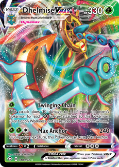 Dhelmise VMAX – Rare Holo VMAX