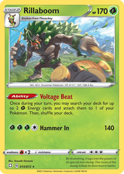Rillaboom – Rare Holo