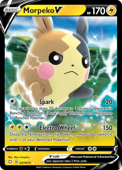 Morpeko V – Rare Holo V