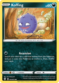 Koffing – Common – Shining Fates