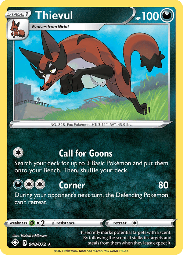Thievul – Rare Holo – Shining Fates